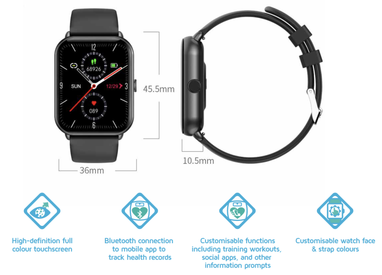 BUZUD Smart Watch DM02 – BUZUD Singapore