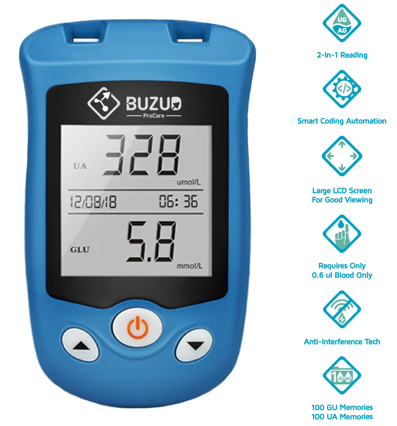 sinocare uric acid meter